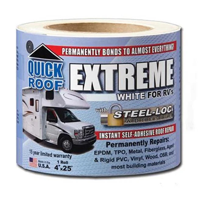 RV Roof Repair with Steel Tan - 4 x 25 in. B462739