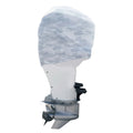 Grey Digital Camo Outboard Motor Cover R4781
