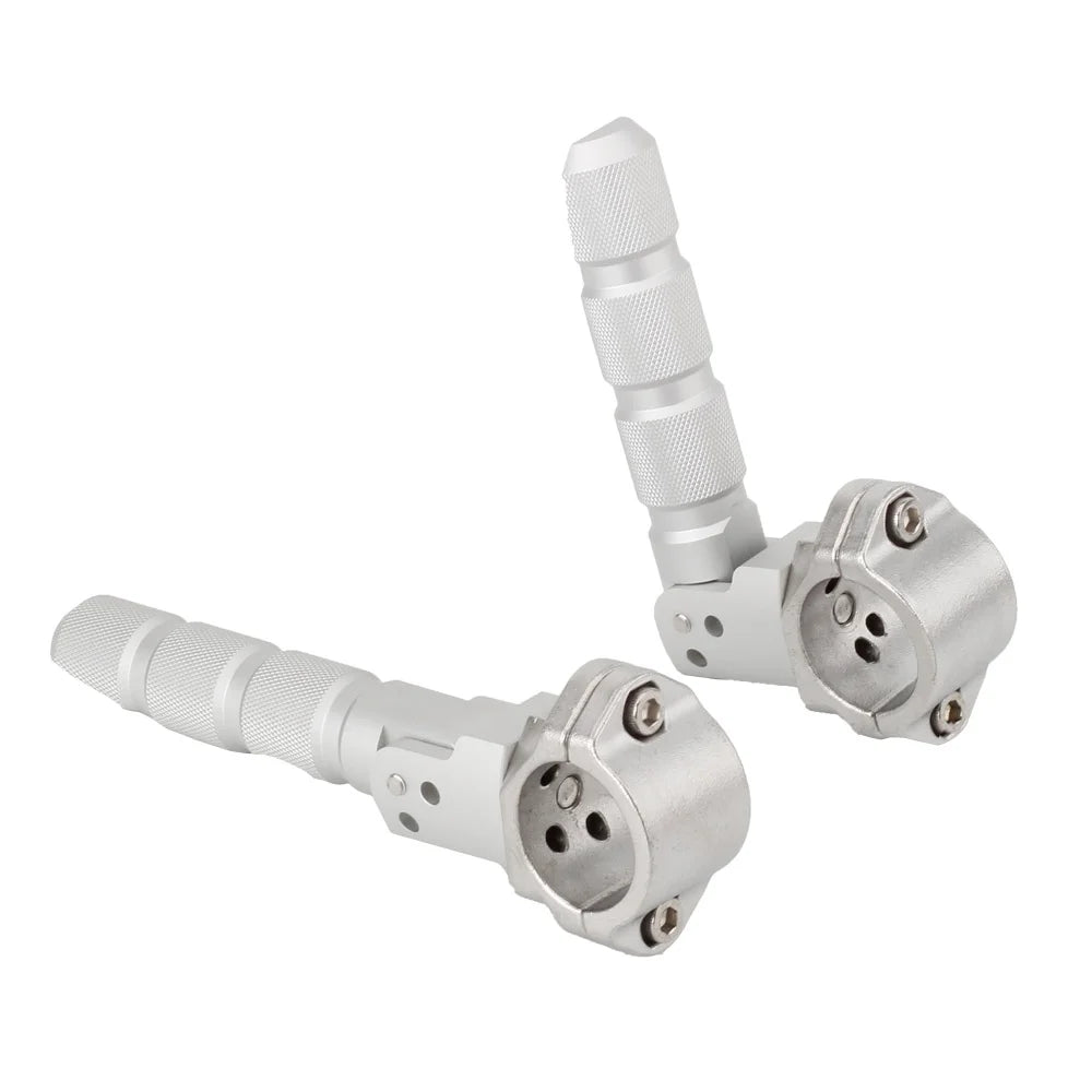 Universal Motorcycle 360 Rotatable Highway Crash Bar Foot Pegs X2585