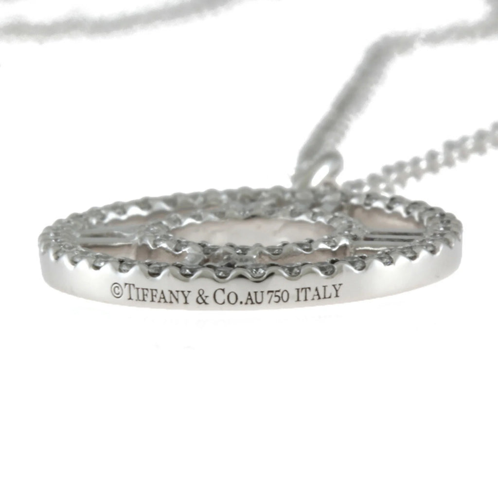 18K Gold Diamond Necklace W710008