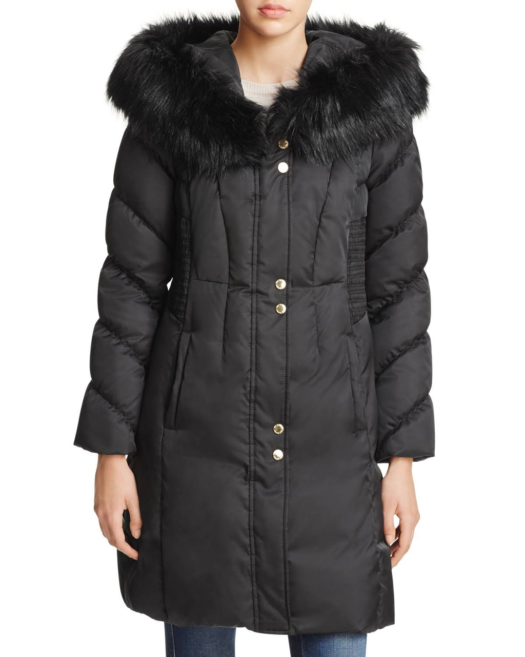 Smocked Coat U27151