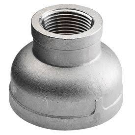 Cast Pipe Fitting Reducing Coupling 1-1/2x22 x 1-1/4x22 NPT Female, Pkg Qty 10 E243002