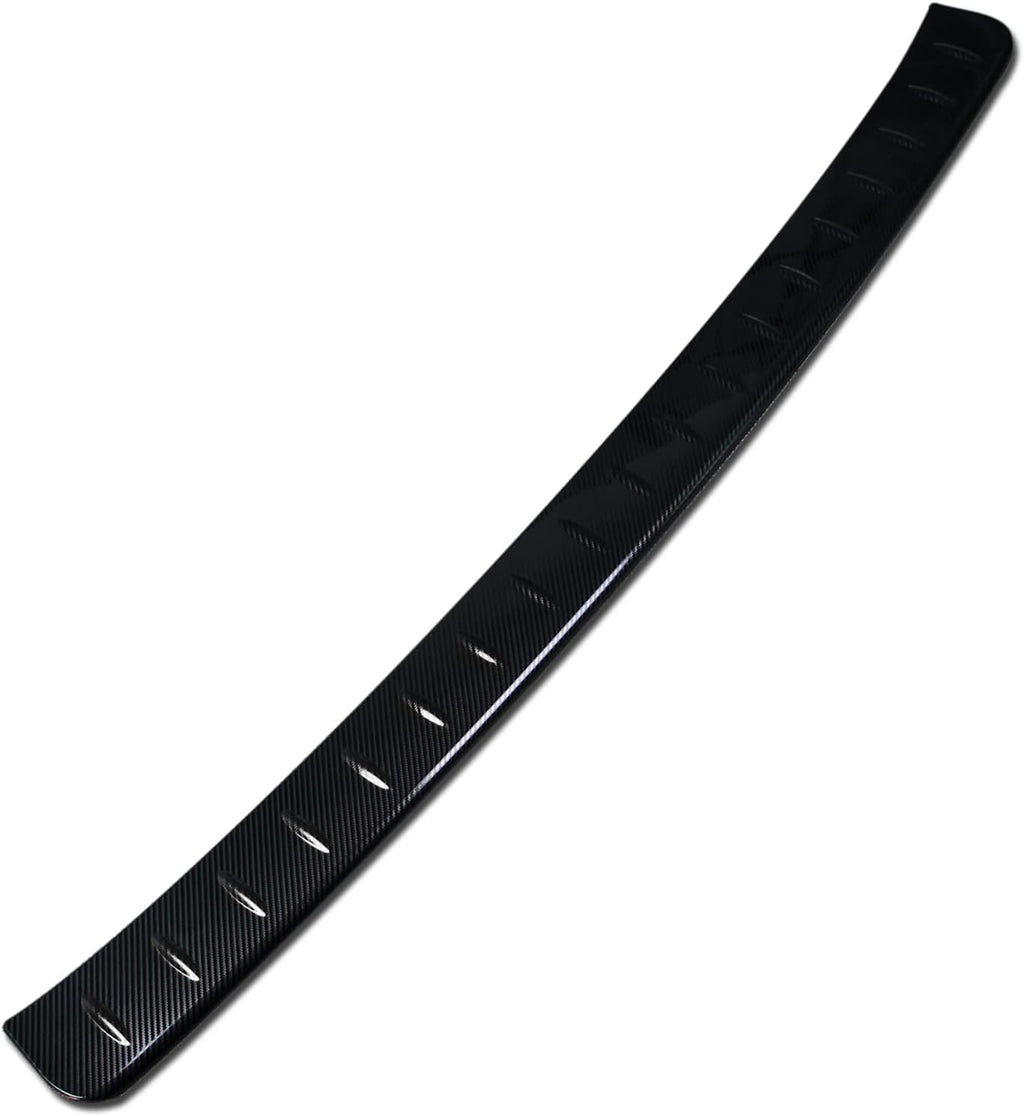 Silver Rear Outside Bumper Sill Plate Guard Trim I432