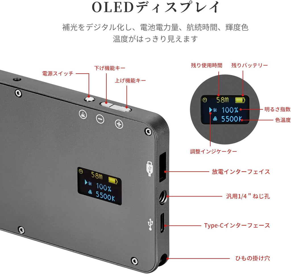 Bi-Color LED Video Light Kit Panel Pack of 2 Y521