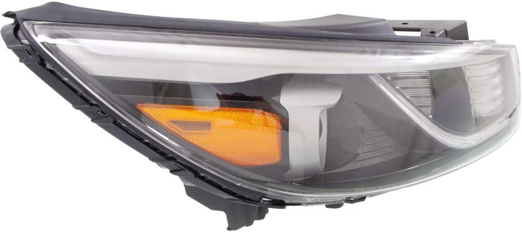 Passenger Side Halogen Headlight for Kia Sedona 2015-2018 Z36449