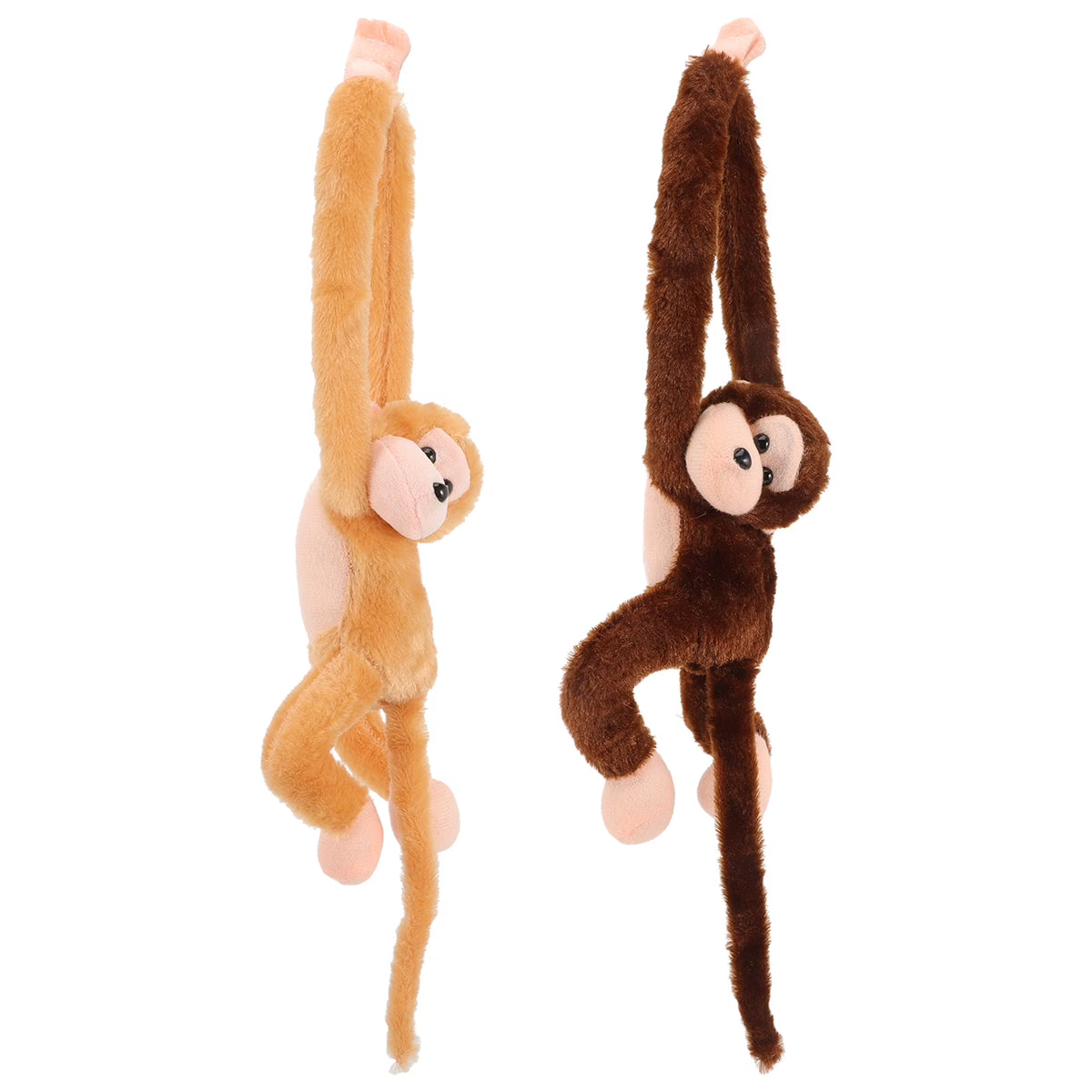 2Pcs Hanging Plush Monkey Doll Stuffed Animal Toy T629