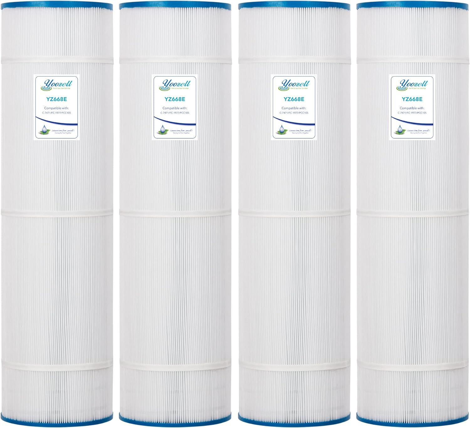 Swimming Pool Replacement Filter Cartridge 4Pack Q5881