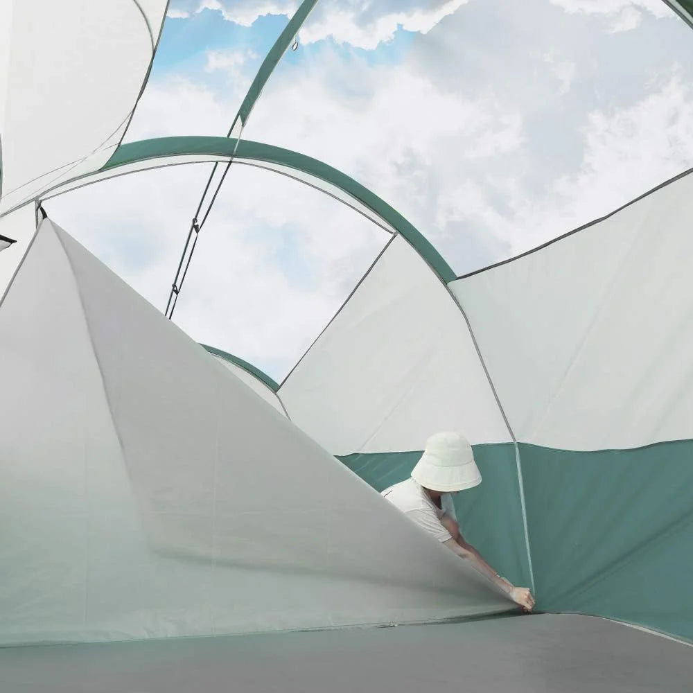 8 Person Weather Resistant Family Tent with Carry Bag H655