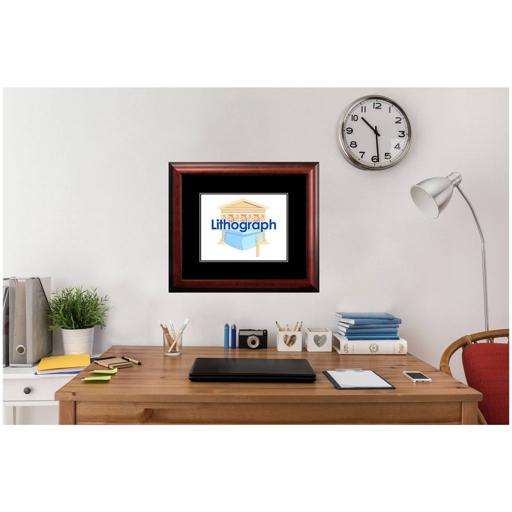 Framed Lithograph E126