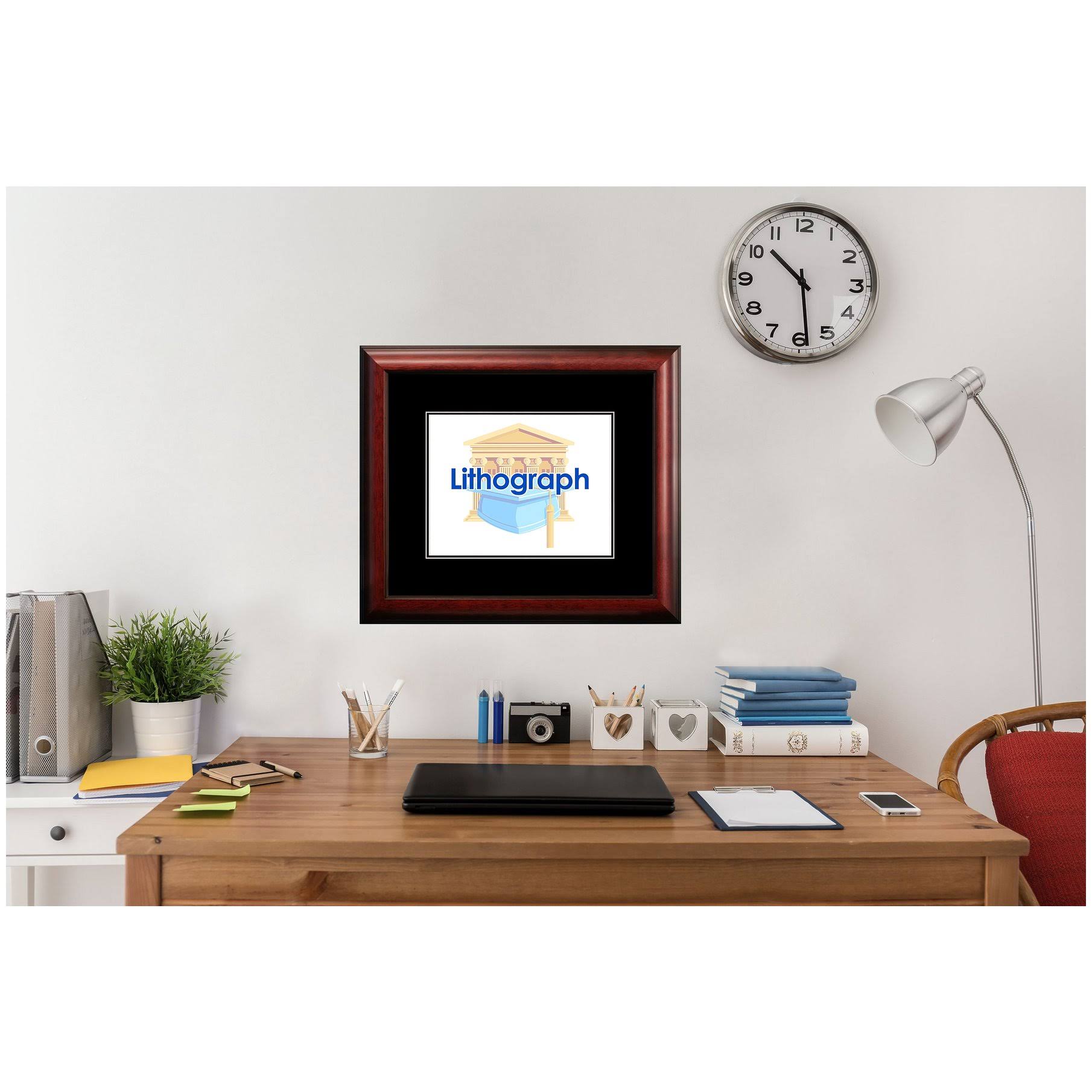 Framed Lithograph E126