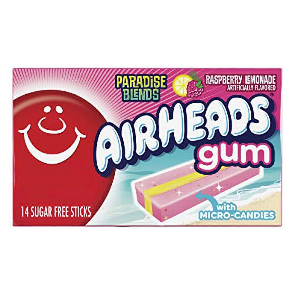 Airheads Gum Raspberry Lemonade 12 Count L998864