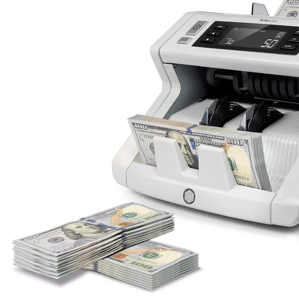 Bill counter with 2-point counterfeit detection X187250