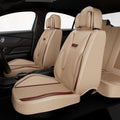 5PCS Water Proof Nappa Leather Car Seat Covers F5573