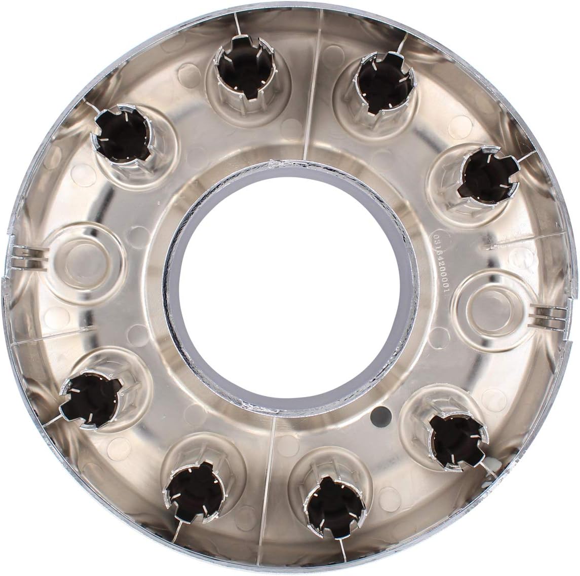 Chrome Wheel Center Hub Cap 10 Lug Pack of 2 M85607