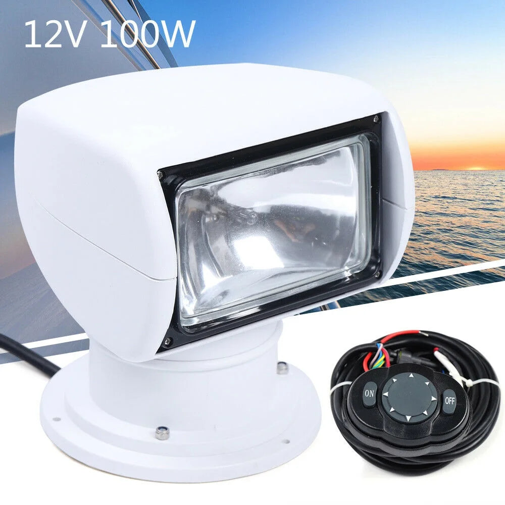 White 12V Remote Control Spotlight K552816
