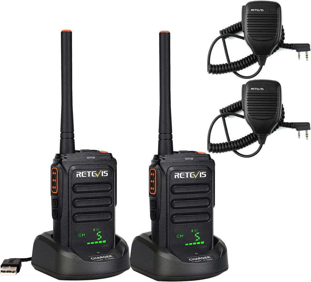 MURS Radio Walkie Talkies Rechargeable 1500mAh 2 Pack A2443