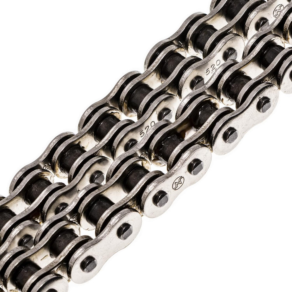 Drive Sprocket Chain Combo Front 11 Rear 42 Tooth 520NZ Standard 70 Links Pack of 2 D5881