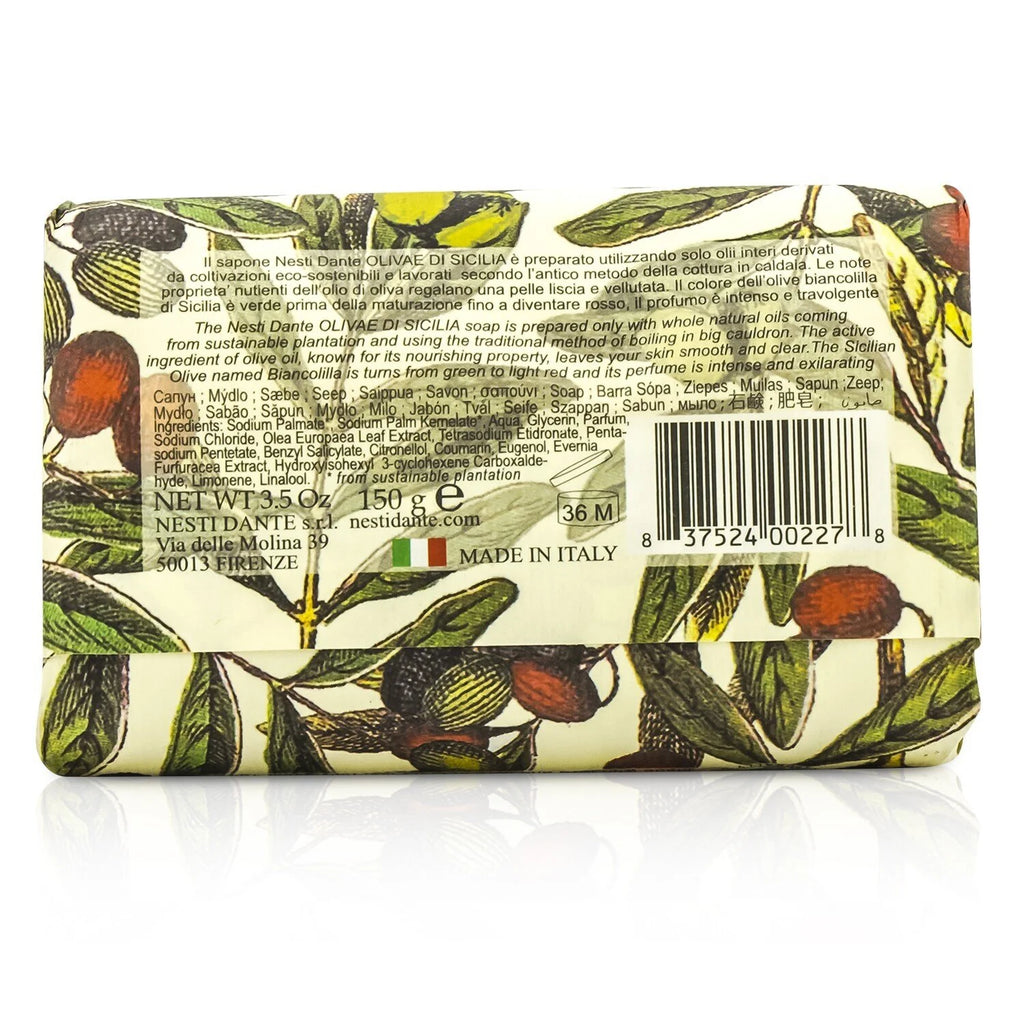 Natural Soap With Italian Olive Leaf Extract 150g Q708996