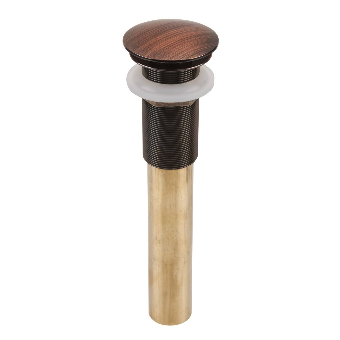 Antique Copper Pop-Up Drain B7592