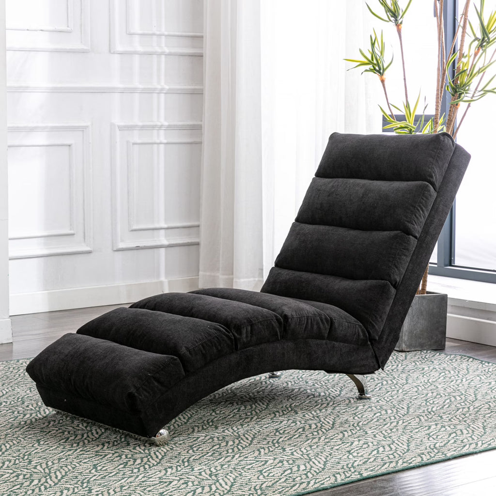 Black Linen Electric Massage Recliner Chair X686