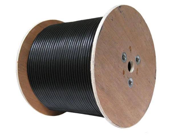 Direct Burial Quad Shielded Coaxial Cable, 18 AWG CCS A600