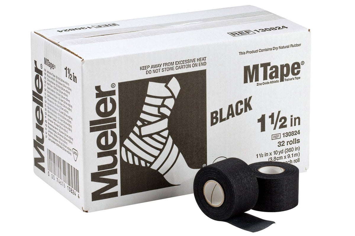 Black 1.5 inch x 10 Yard 32 Rolls/Case Tape A125