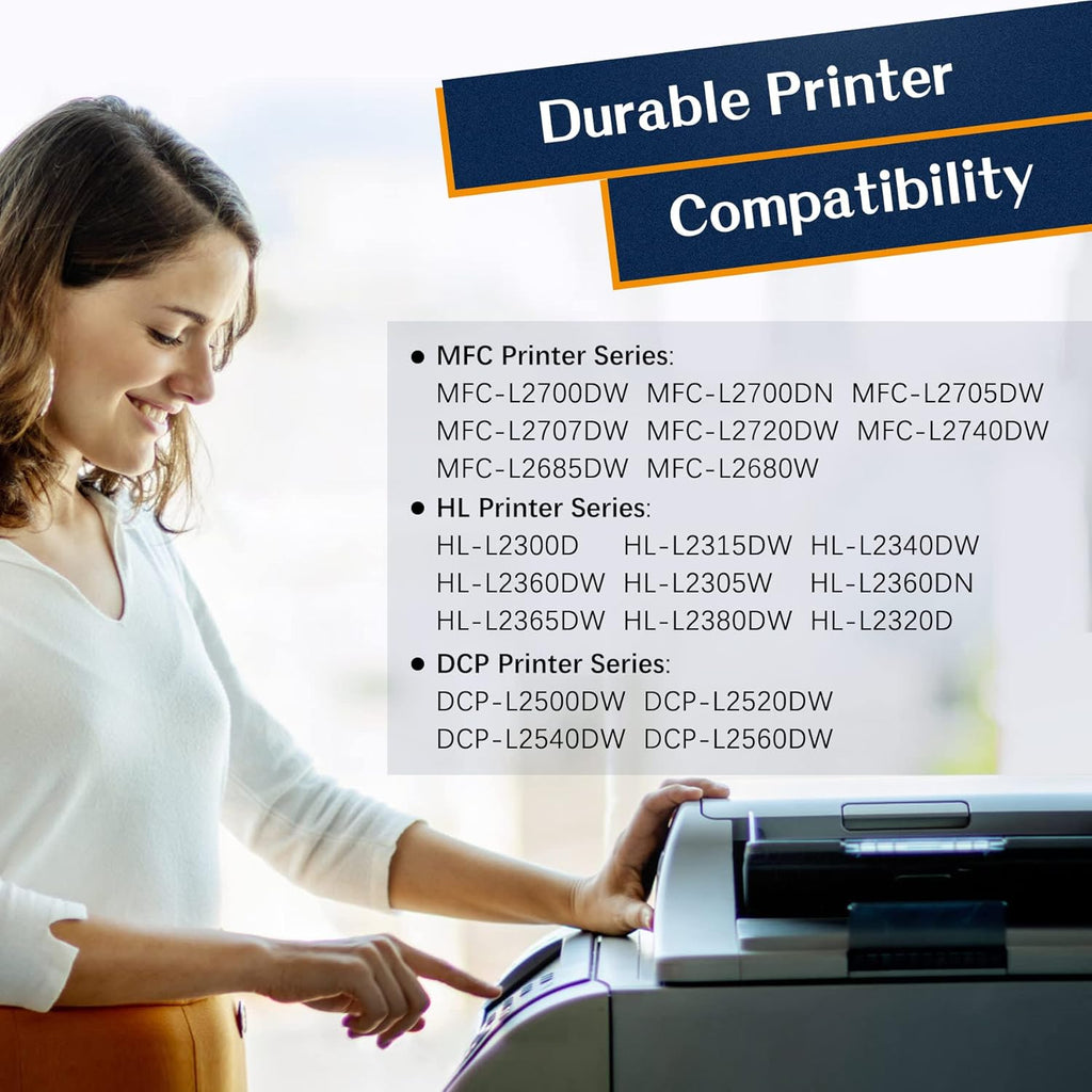 Compatible Toner Cartridge 4-Pack Black D735