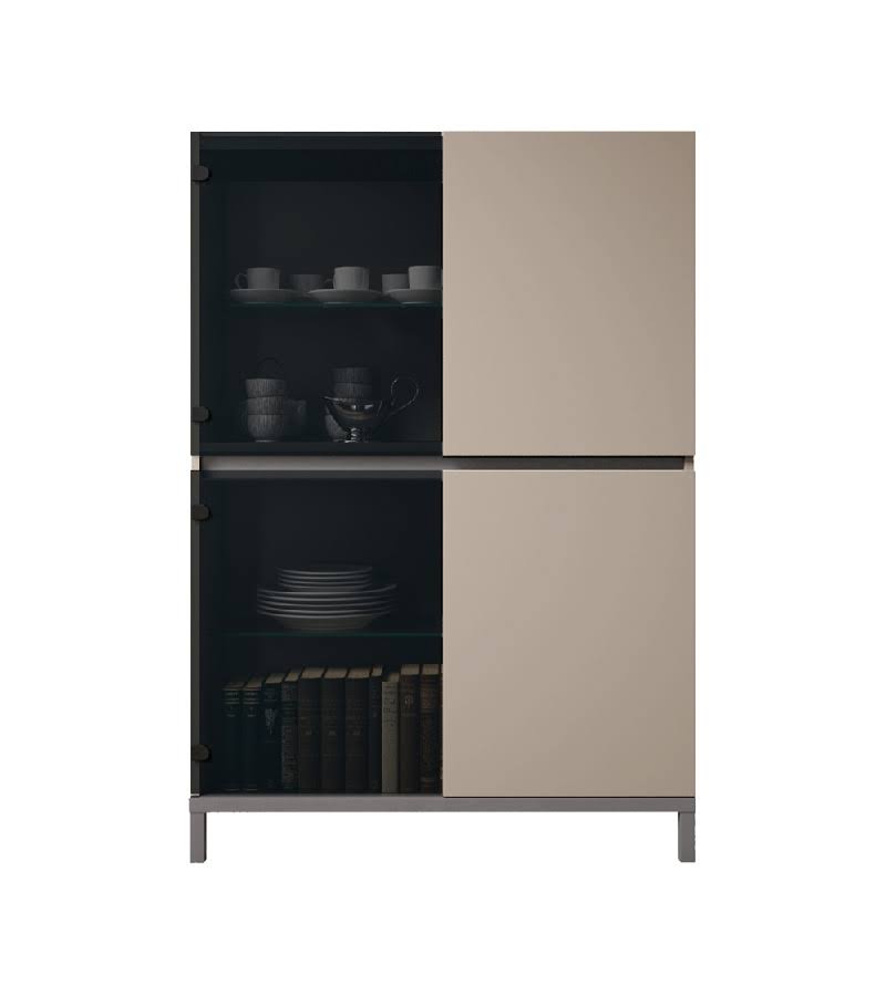 2 Door China Cabinet with Glass Door T153109