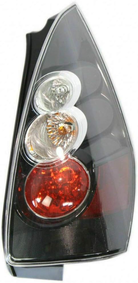 Black Housing Tail Light Pair for Mazda 5 2007 H859