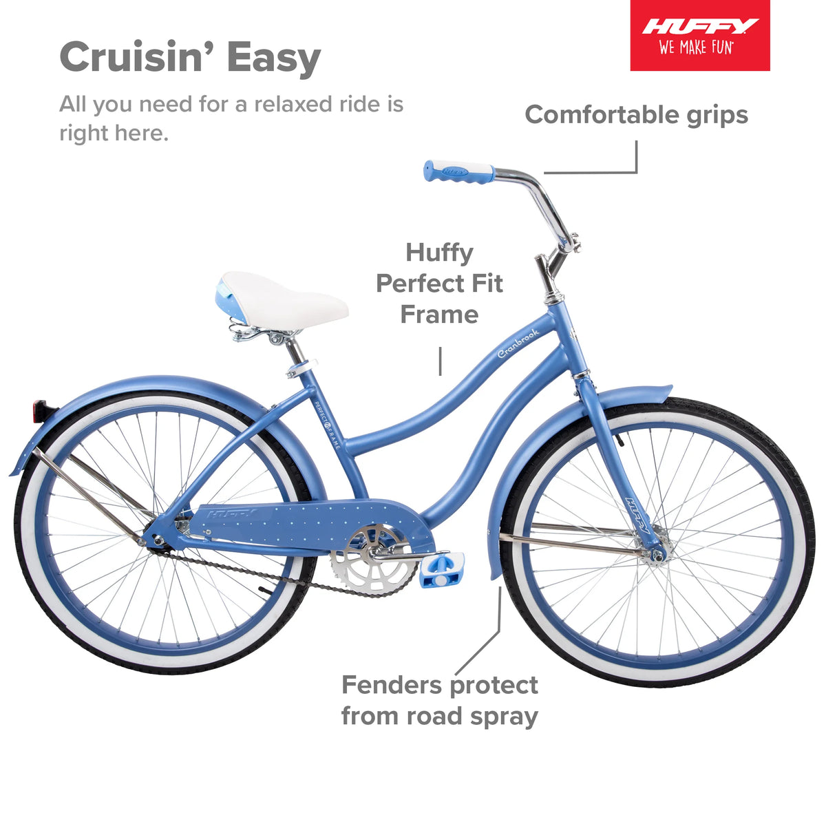 24" Cranbrook Girls' Cruiser Bike W58416