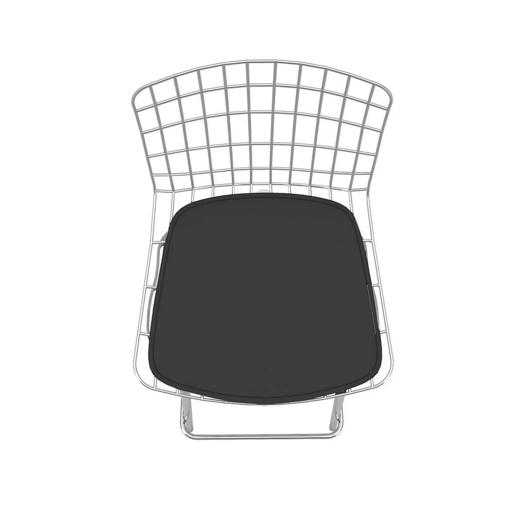 Silver and Black Barstool H147