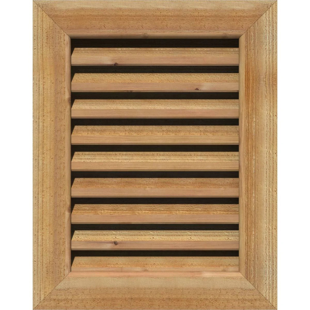 Unfinished Vertical Gable Vent M96309