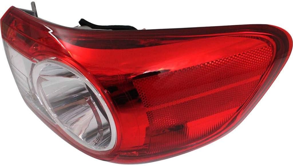 Tail Light Assembly for Toyota Corolla 2011 2012 2013 Passenger Side Pack of 2 L8534