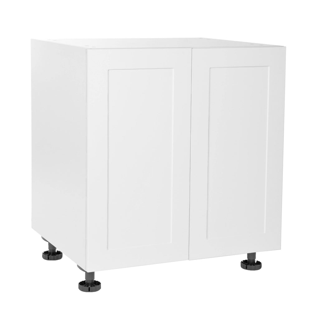 2-Door Base Cabinet in Shaker White F229205