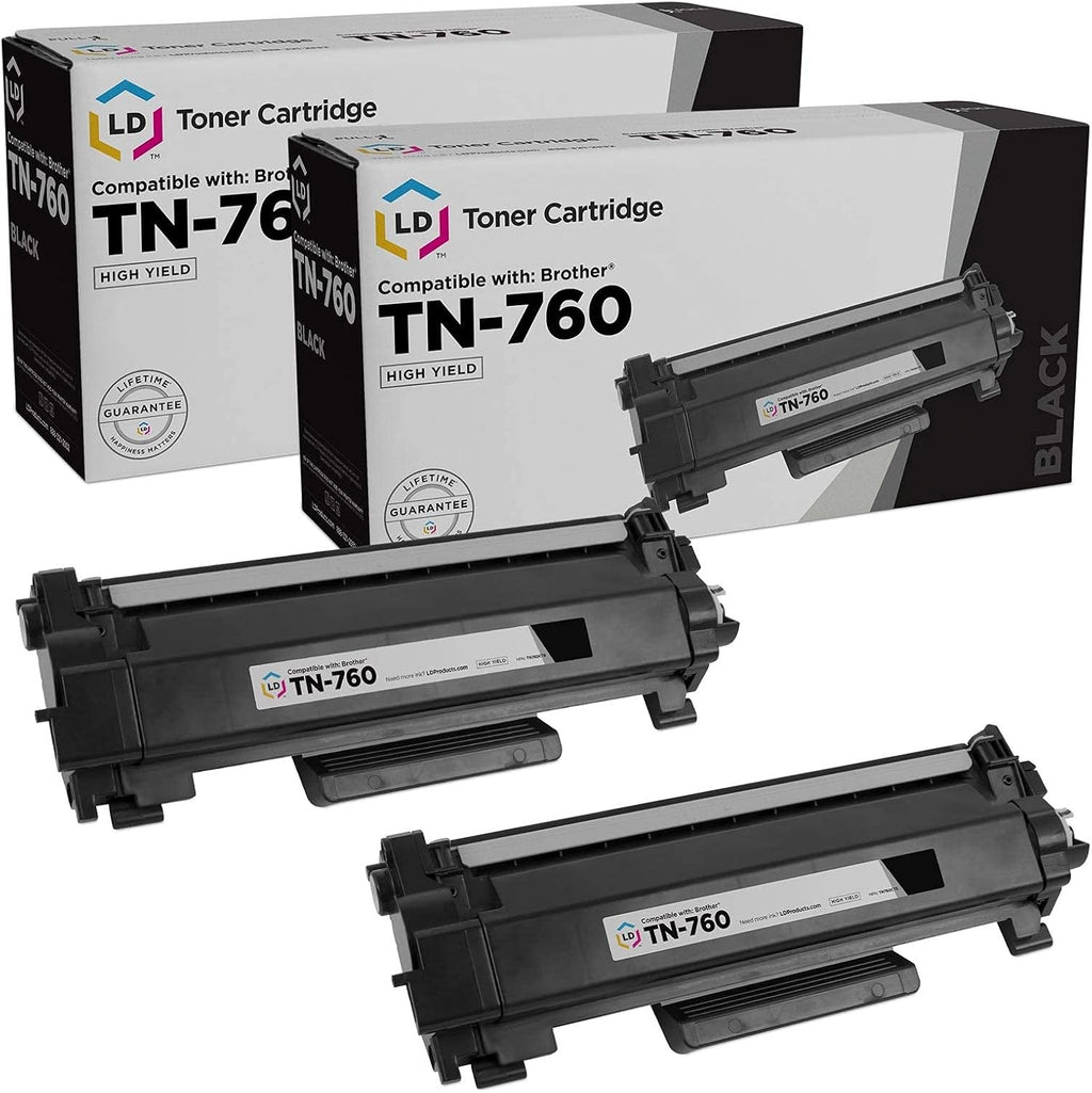 Black High Yield Toner Cartridge 2-Pack E889151