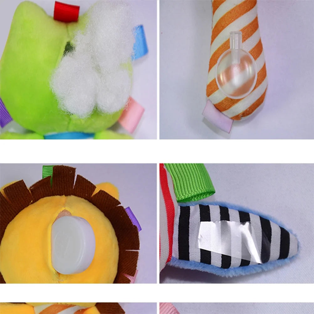 Giraffe Plush Rattle Toy for Infant X743