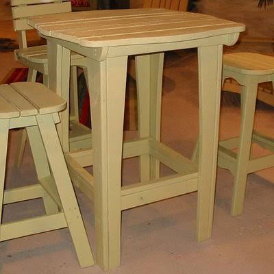 Butter Wood Bar Table T192