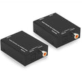 Digital Audio Balun Extender Converter Adapter Over Cat5e6 SPDIF Optical Coaxial 900 Feet S6287