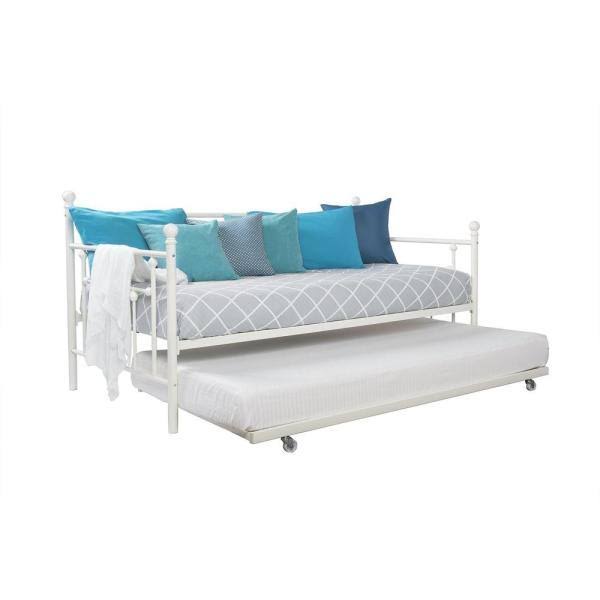 White Twin Daybed and Trundle Set K37957