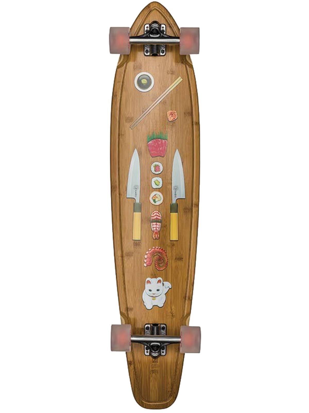 Bamboo Longboard E50886