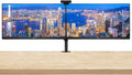 21.5 Inch FHD IPS LED-Backlit LCD Monitor 2-Pack Bundle with Webcam and Dual Monitor Stand E146071