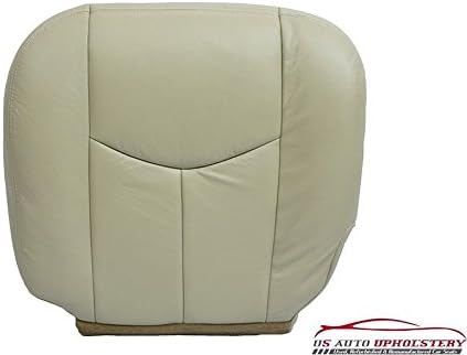 Leather Driver Side Bottom Seat Cover In Shale T418