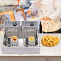 5000W Electric Deep Fryer 12L Single Tank V3165