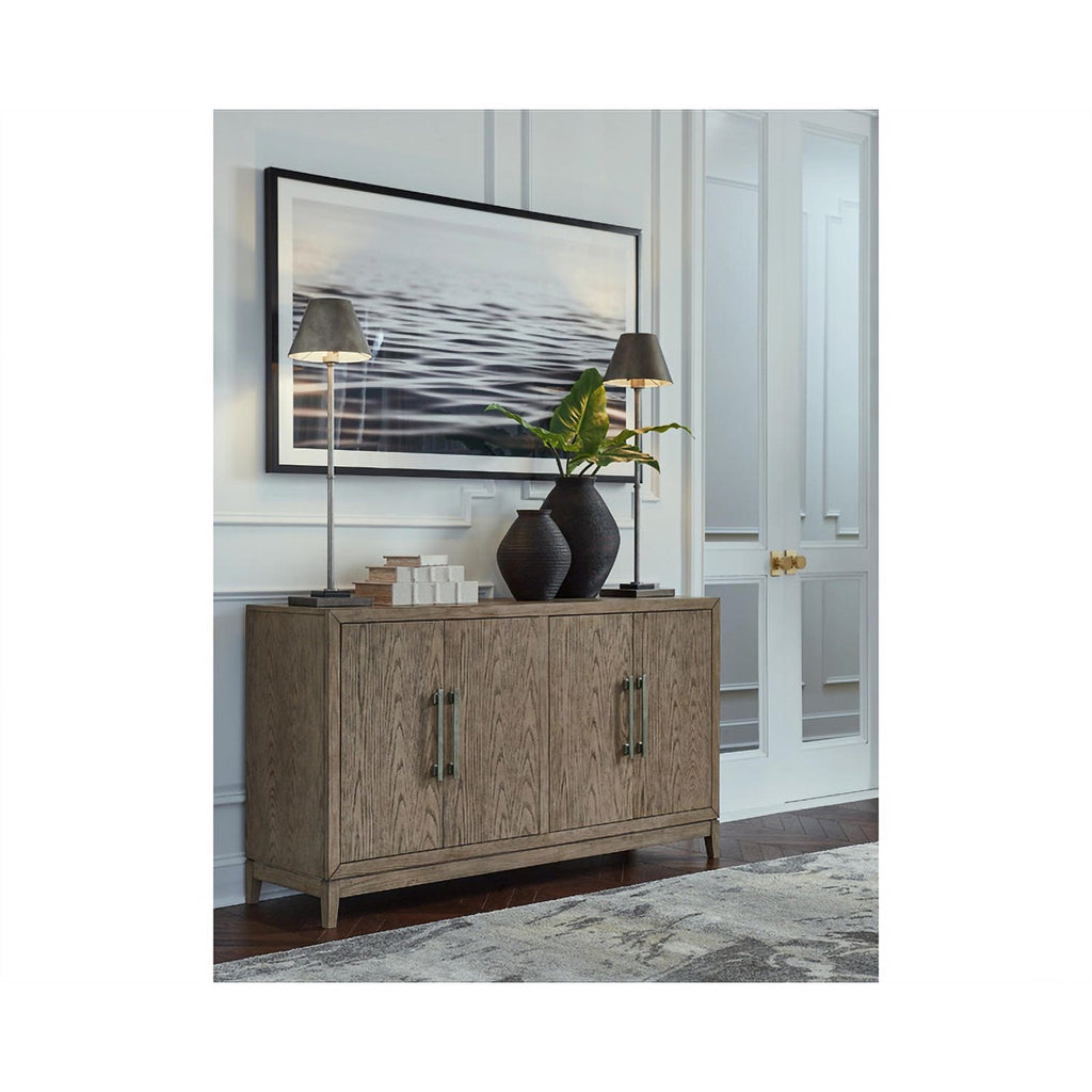 Light Gray Wood Dining Server L348366
