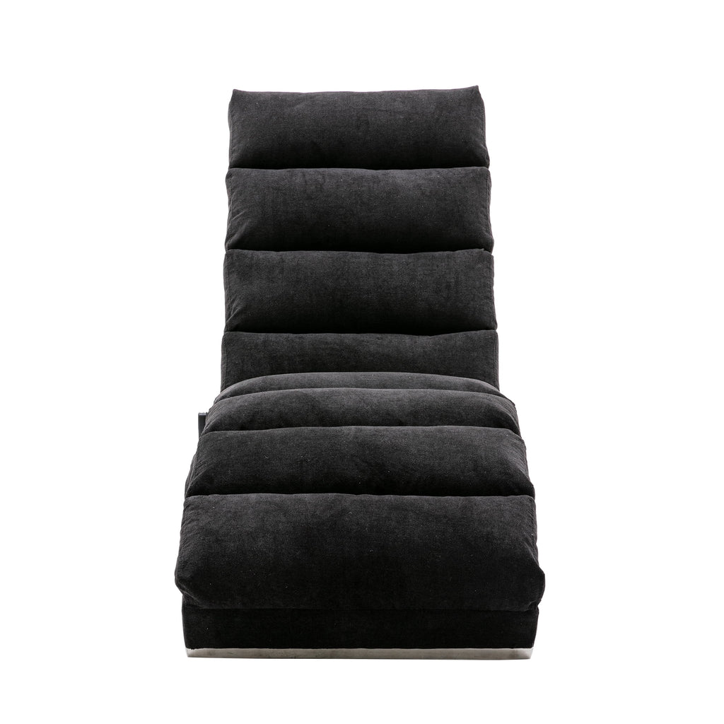 Black Linen Electric Massage Recliner Chair X686