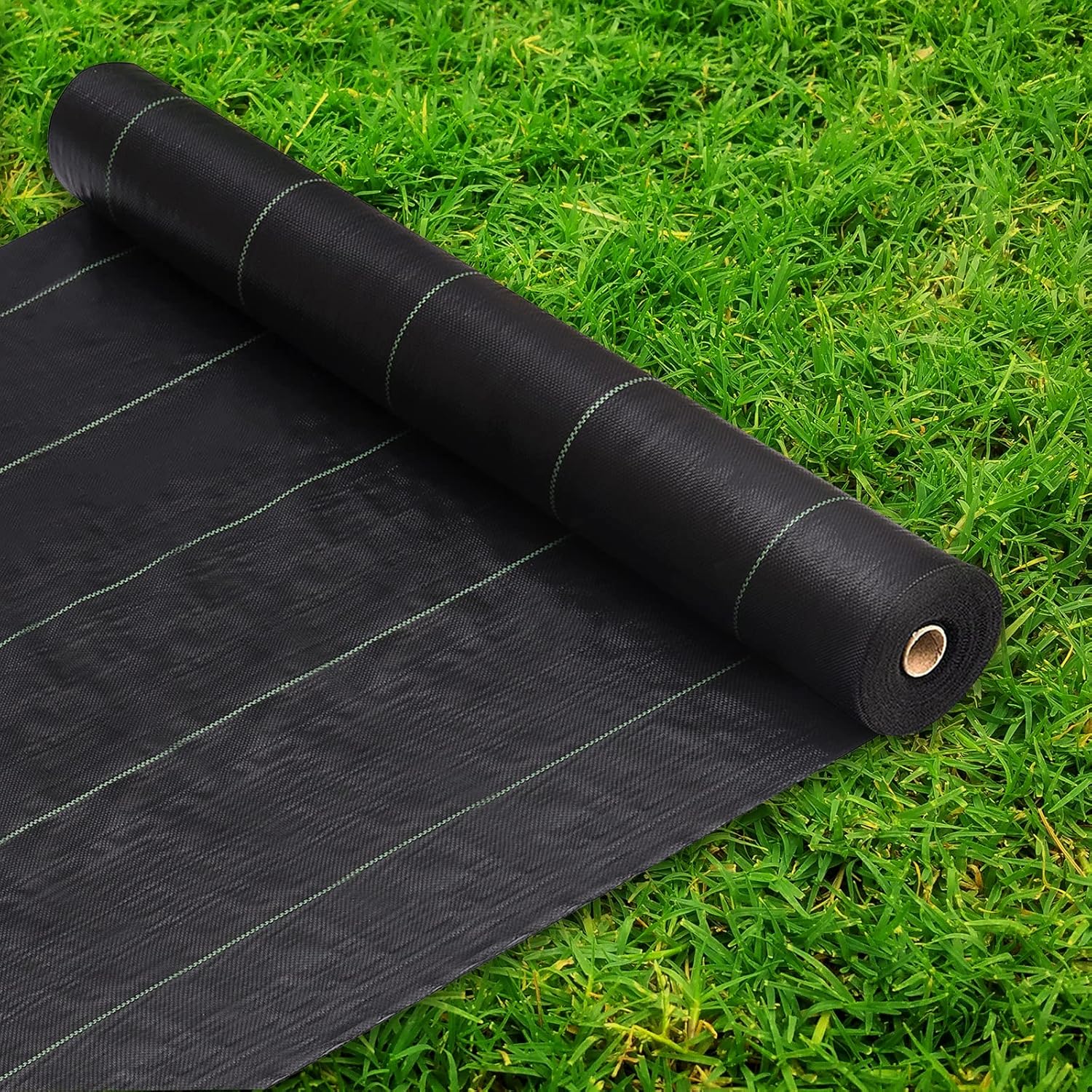 3ft x 300ft Woven Weed Barrier Landscape Fabric Pack of 2 J935