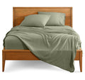 Split King 5 Piece Microfiber Bed Sheet Set with Deep Pockets F963
