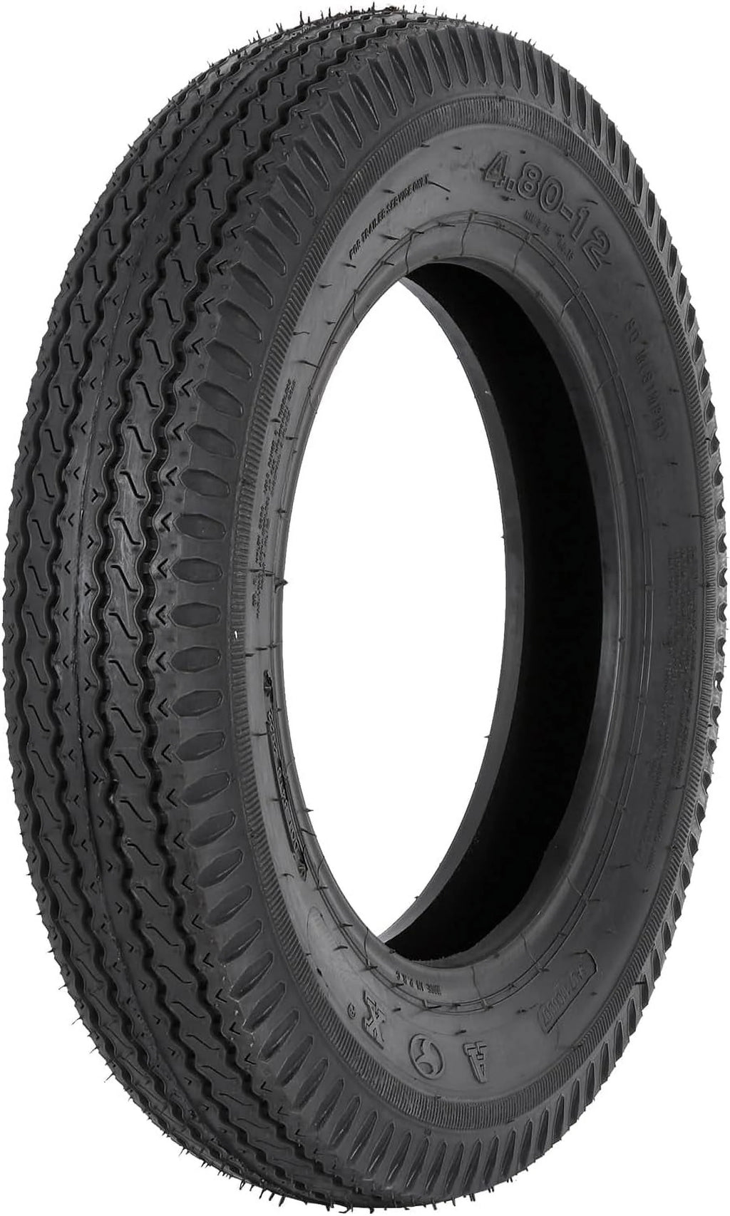 Set of 2 Utility Trailer Tire 4.80-12 Load Range C B4128