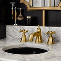 Widespread Bathroom Faucet with Cross Handles F815196