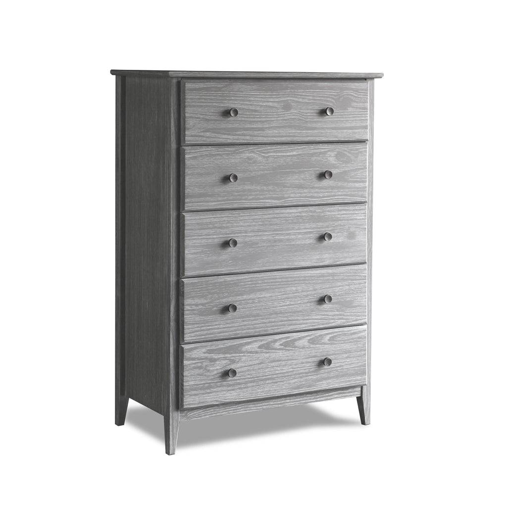 Brushed Grey 5-Drawer Chest G383241